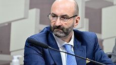 João Carlos Falbo Mansur presta depoimento à CPI do Crime Organizado no Senado. - Imagem: Reprodução/Agência Senado.