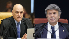 Ministro Luiz Fux durante sessão do STF em que defendeu o Rio de Janeiro e criticou generalizações sobre corrupção no estado - Imagem: Reprodução