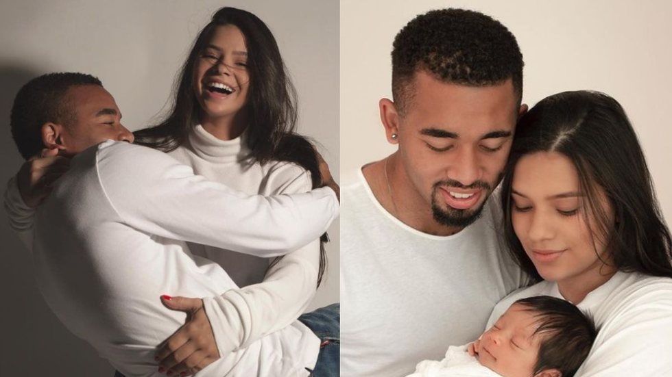 Gabriel Jesus e Raiane Lima se separaram - Imagem: reprodução Instagram