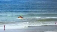 Garoto com autismo morre afogado em Praia Grande - Imagem: Reprodução / GBMar