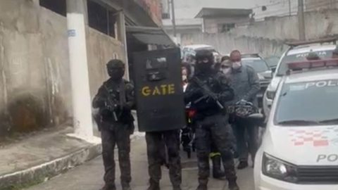 Negociação do GATE evitou tragédia na capital - Imagem: Reprodução | SSP-SP