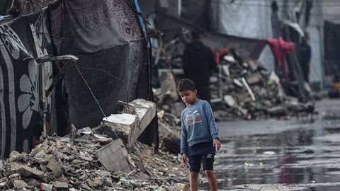 Com a nova remessa, o total de corpos entregues ao governo da Faixa de Gaza chega a 330, com 97 já identificados - Imagem: Reprodução / X / @Timesofgaza