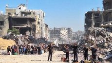 ONU alerta para falta de água, comida e assistência médica no norte de Gaza - Imagem: Reprodução / X / @NiohBerg