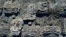 A ofensiva militar israelense deixou pelo menos 41.615 mortos em Gaza - Imagem: Reprodução / BlueSky / @blogdonoblat.bsky.social‬