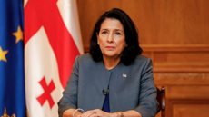 Salome Zourabichvili, presidente da Geórgia - Imagem: Reprodução / X / @BRICSinfo