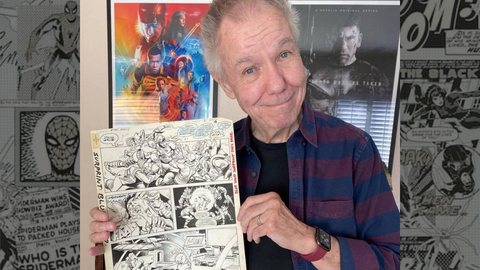 Roteirista atuou em grandes títulos da Marvel e da DC. - Imagem: Reprodução/Redes Sociais.
