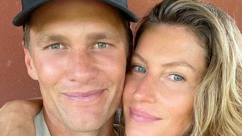 Gisele Bündchen e o marido Tom Brady - Imagem: reprodução/Instagram @gisele
