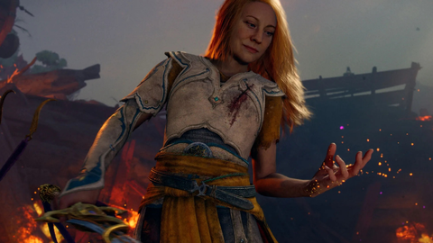 Faye assume o protagonismo em God of War Laufey, novo capítulo da franquia que será lançado para PlayStation 5 em fevereiro de 2027 - Imagem: Reprodução