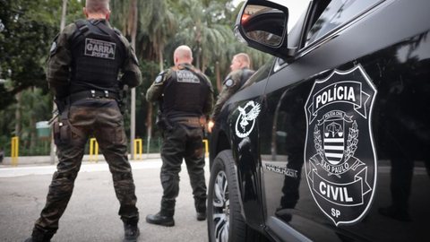 Operação ocorreu em três cidades e prendeu seis suspeitos. - Imagem: Divulgação/Polícia Civil.