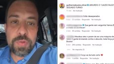 Governador de SP diz ter precipitado mensagens do PCC em apoio a Guilherme Boulos - Imagem: Reprodução/ Redes Sociais