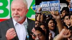 Camilo Santana, atual ministro da Educação do governo Lula, já declarou diversas vezes publicamente, porém, que é contra a suspensão do Novo Ensino Médio - Imagem: reprodução/Twitter @Choquei