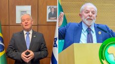 A tensão diplomática entre os dois países veio após a declaração do presidente Lula, no último domingo (18) - Imagem: Reprodução/Instagram @braulina.lima e @lulaoficial