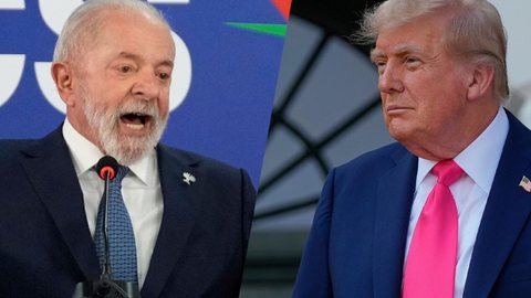 Brasil promete retaliar após Estados Unidos confirmarem tarifa de 25% sobre produtos nacionais - Imagem: Reprodução/Eraldo Peres, Julia Demaree Nikhinson / AP / Montage RFI