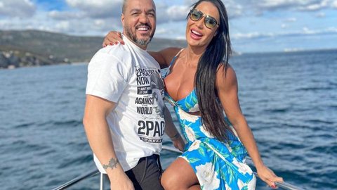 Gracyanne Barbosa revela motivo de viagem a Portugal com Belo: 'não foi para fugir' - imagem: reprodução Instagram @belo