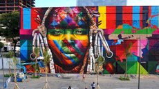 Etnias, de Kobra - Imagem: Divulgação / Eduardo Kobra
