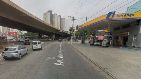 Grávida é atropelada por ônibus na Zona Sul de São Paulo - Imagem: reprodução Google Maps