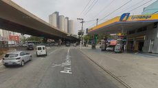 Grávida é atropelada por ônibus na Zona Sul de São Paulo - Imagem: reprodução Google Maps