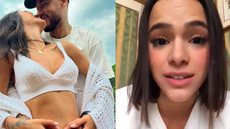 Ex-namorada de Neymar reage ao anúncio da chegada do segundo filho do atleta. - Imagem: Reprodução | Redes Sociais
