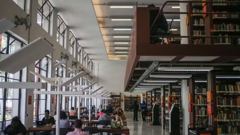Biblioteca Mario de Andrade, localizada no Centro de São Paulo - Imagem: Reprodução / Pedro Kirilos / Agência O Globo