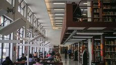 Biblioteca Mario de Andrade, localizada no Centro de São Paulo - Imagem: Reprodução / Pedro Kirilos / Agência O Globo