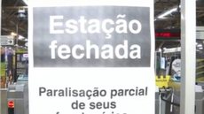 Greve do metrô paralisa linhas em São Paulo - Imagem: reprodução Twitter