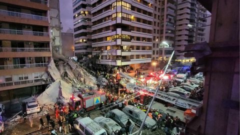 O acordo de cessar-fogo enfrenta desafios, com divergências sobre a inclusão do Líbano e a pressão sobre as negociações - Imagem: Reprodução/Fadel ITANI/AFP