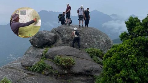 VÍDEO: turista grava momento exato em que raio cai e mata guia em passeio - Imagem: reprodução redes sociais