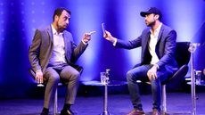 Guilherme Boulos e Pablo Marçal. - Imagem: Reprodução | YouTube - Edson Lopes Jr.