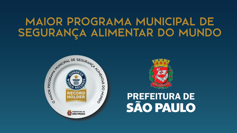 Título do Guinness destaca capital como referência mundial em políticas de alimentação - Imagem: Divulgação / SECOM