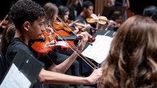 Criado em 1995, o Guri é considerado o maior programa de educação musical do país. - Imagem: Reprodução/Agência SP.