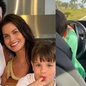 Gusttavo Lima defende criação "raiz" após filho de 7 anos dirigir carro em propriedade privada - Imagem: Reprodução/ Instagram
