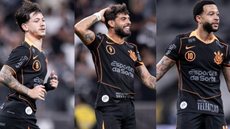 Garro, Yuri e Memphis em jogo contra Atlético MG - Reprodução/ Meu Timão
