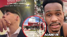 Habib's em polêmica: funcionária é acusada de racismo contra cliente - Imagem: Reprodução/Redes Sociais