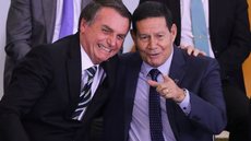 Hamilton Mourão, vice de Bolsonaro, se refere à tentativa de golpe como "fanfarronada" - Imagem: Reprodução / Agência Brasil / Valter Campanato