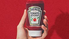 A multinacional Heinz terá que mudar os rótulos dos frascos de ketchup no Reino Unido após a morte da rainha Elizabeth 2ª - Imagem: reprodução Instagram