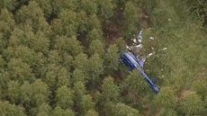 Helicóptero com 4 pessoas cai na Grande SP - Imagem: Reprodução/Globoplay