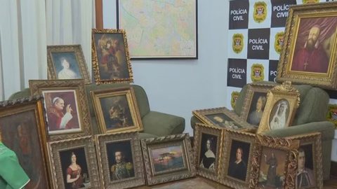 Homem é investigado por furtar artes religiosas em São Paulo - Imagem: Reprodução / G1