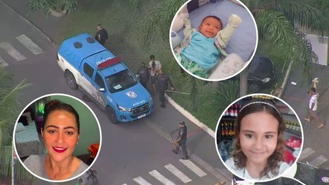 Homem é preso por suspeita de matar a mulher e os dois filhos no Recreio - Imagem: reprodução TV Globo / redes sociais