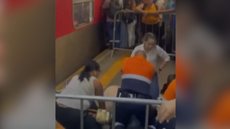 Testemunhas relatarão demora no atendimento e falta de segurança na estação - Imagem: Reprodução / Redes Sociais