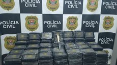 Apreensão ocorreu após denúncia sobre armazenamento e distribuição de entorpecentes. - Imagem: Divulgação/Polícia Civil.