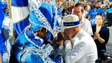 Lula foi homenageado no samba-enredo da Acadêmicos de Niterói no Carnaval de 2026. - Imagem: Reprodução/Redes Sociais.