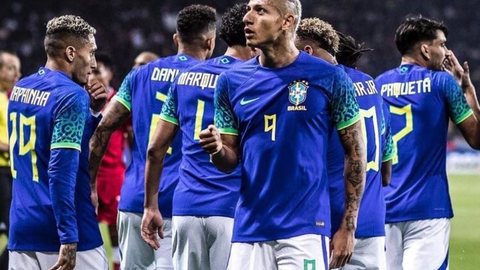 Brasil está no grupo G do Mundial - Imagem: reprodução/Twitter @futebolreii