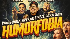 Os ingressos já estão disponíveis online, na seção de stand-up do site oficial. - Imagem: Divulgação.