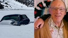Idoso fica preso em carro soterrado em nevasca por 1 semana e revela como sobreviveu - Imagem: reprodução redes sociais