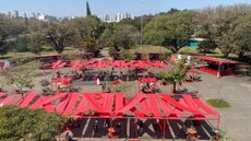 A Secretaria do Verde e do Meio Ambiente multou a Urbia por instalar o iFood Park sem autorização, em um espaço tombado - Imagem: Divulgação / Ifood