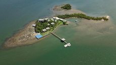 Ilha de luxo com estrutura completa está no centro de investigações envolvendo empresários ligados ao caso Master. - Imagem: Reprodução