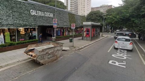 A galeria Oscar, localizada na Rua Oscar Freire, 1052, no bairro dos Jardins, Zona Sul da capital paulista - Imagem: Reprodução/GoogleStreetView