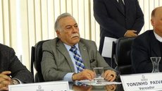 O ex-vereador de São Paulo, Toninho Paiva, de 80 anos - Imagem: Divulgação | CMSP