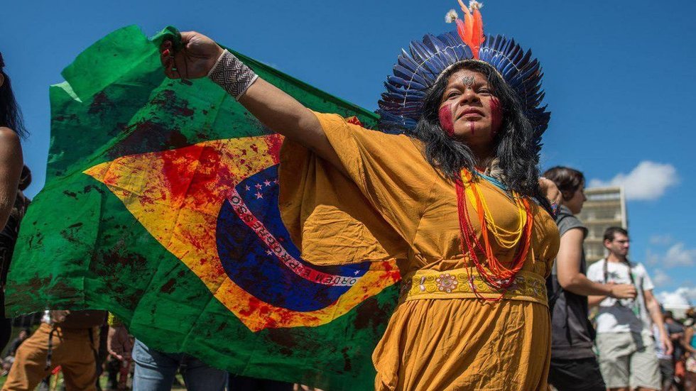 Sônia Bone Guajajara, Coordenadora Execuva da Articulação dos Povos Indígenas do Brasil (APIB). - Imagem: Divulgação / Articulação dos Povos Indígenas do Brasil (APIB)