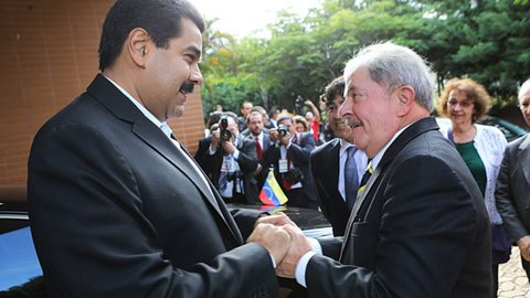 Maduro e Lula. - Imagem: Divulgação / Ricardo Stuckert
